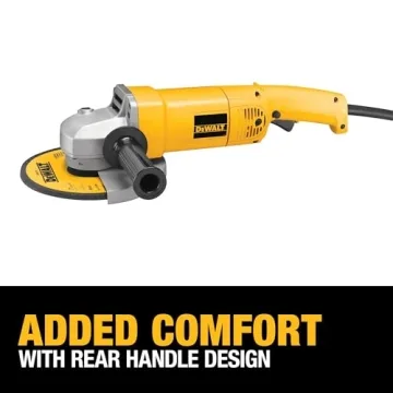 DEWALT 7-Inch Angle Grinder with 13 Amp Power and Speed