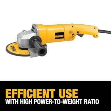 DEWALT 7-Inch Angle Grinder with 13 Amp Power and Speed