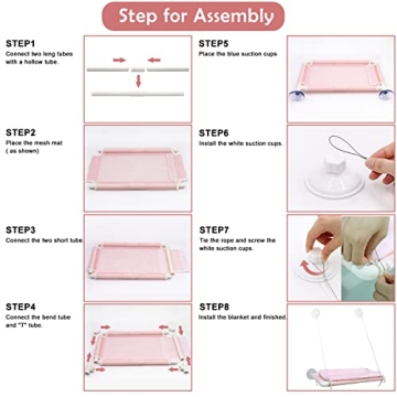 ZALALOVA Cat Window Perch: Sturdy Cat Bed for Indoor Cats