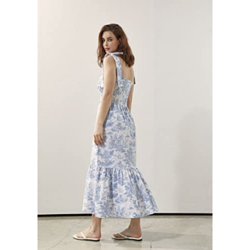 Elegant Linen Cotton Nursing Dress for Expecting Moms