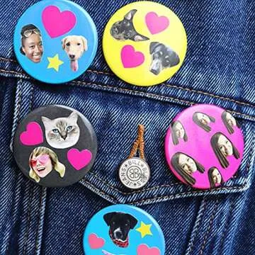 My Sticker Face Blank Buttons - DIY Craft Kit