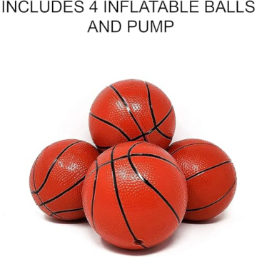 Kids Basketball Hoop Arcade Game with 4 Balls