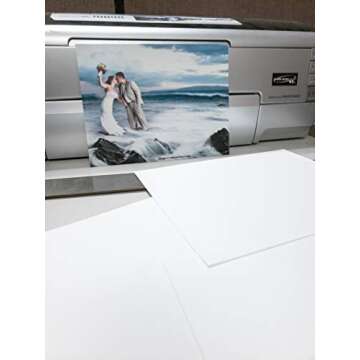 5" x 7" Premium Luster Inkjet Photo Paper - 100 Sheets