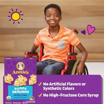 Annie's Organic Birthday Cake Bunny Snack Crackers 7.5 oz