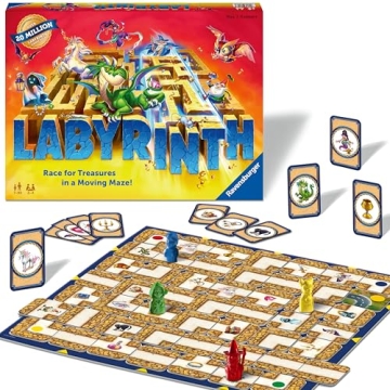 Ravensburger Labyrinth - Enthralling Family Board Game | Ideal for Kids and Adults Aged 7 and Up | O...