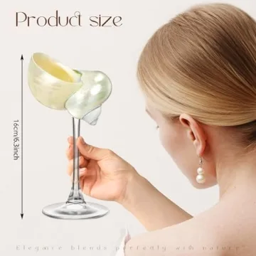 Singhoow Conch Shell Wine Glass – Perfect for Any Celebration