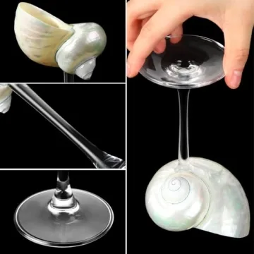 Singhoow Conch Shell Wine Glass – Perfect for Any Celebration