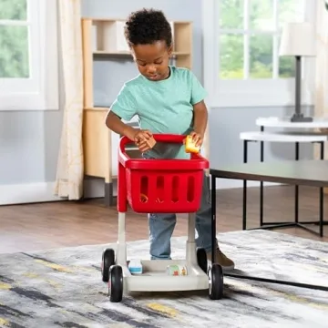 Interactive Radio Flyer Shopping Cart for Kids