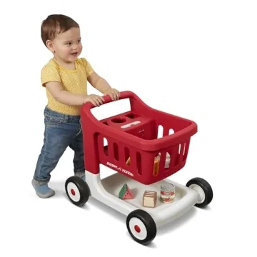 Interactive Radio Flyer Shopping Cart for Kids