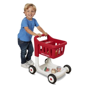 Interactive Radio Flyer Shopping Cart for Kids