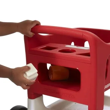 Interactive Radio Flyer Shopping Cart for Kids