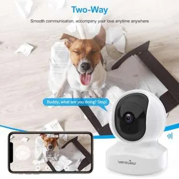 Wansview 2K WiFi Camera for Home, Baby & Pet Monitoring
