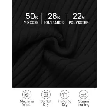 ZESICA Womens Ribbed Tank Tops 2024 Summer Sleeveless High Neck Casual Slim Fitted Basic Knit Shirts,Black,Small