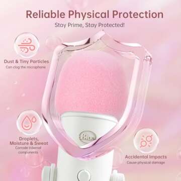 PhantAccy Pop Filter for Blue Yeti & Pro Microphones