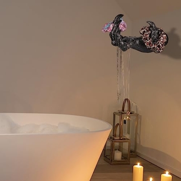 Gothic Witch's Demon Hand Wall Hanging for Decor