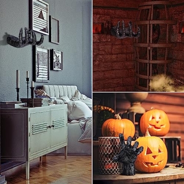 Gothic Witch's Demon Hand Wall Hanging for Decor