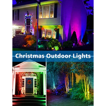 Vibrant Color Changing LED Landscape Lights by SUNVIE