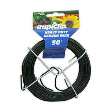 Luster Leaf Rapiclip Heavy Duty Garden Wire - 50 Foot Roll 834