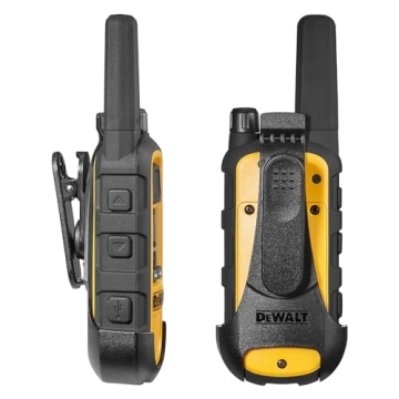 DEWALT DXFRS800 Heavy Duty Rechargeable Walkie Talkies