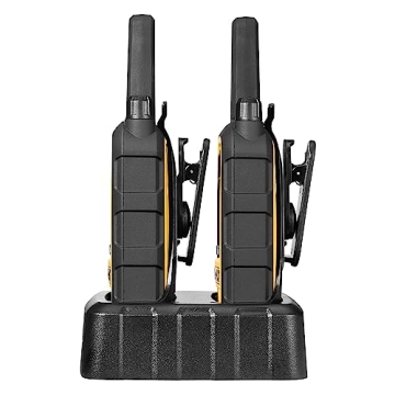 DEWALT DXFRS800 Heavy Duty Rechargeable Walkie Talkies