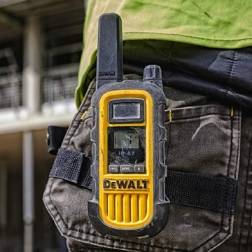 DEWALT DXFRS800 Heavy Duty Rechargeable Walkie Talkies