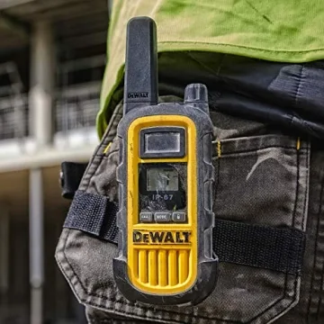 DEWALT DXFRS800 Heavy Duty Rechargeable Walkie Talkies