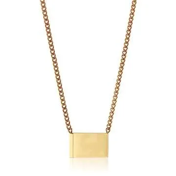 emBOLDen Xpression Angel Number Stainless Steel Pendant Necklace (777)