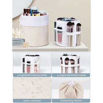 DIMJ Packing Cubes 8 Pcs Lightweight Luggage Organizer