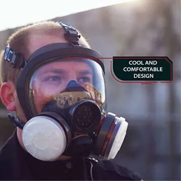 Parcil Distribution PT-100 Gas Mask for Ultimate Protection