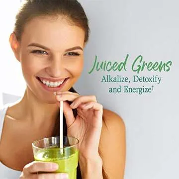 Garden of Life Super Greens Powder Smoothie & Mix, Probiotics & Digestive Enzymes for Digestive Heal...