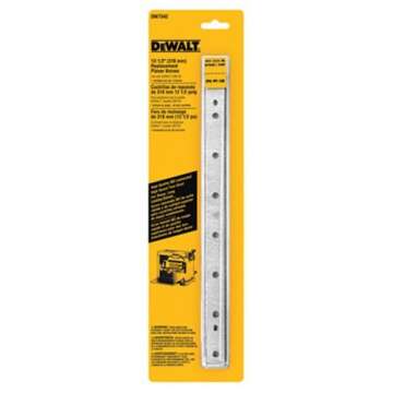 DEWALT DW734 15 Amp 12-1/2-Inch Single Speed Benchtop Planer with DEWALT DW7342 Replaceable Knives for DW734
