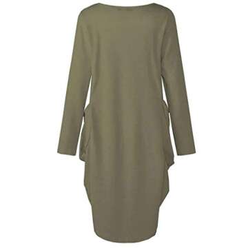 WbJetr Women's Pocket Dress Black Woman Afro Brave Blessed Tunic Tops