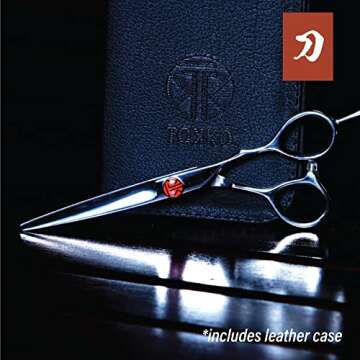 Tokko Katana Classic Professional Razor Edge 440C Japanese Stainless Steel Hair Cutting Scissors 6.5...