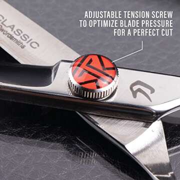 Tokko Katana Classic 440C Hair Cutting Scissors 6.5 inches