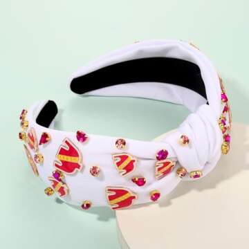 Boderier Jeweled Race Day Headband for Kentucky Derby