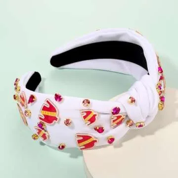 Boderier Jeweled Race Day Headband for Kentucky Derby