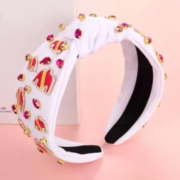 Boderier Jeweled Race Day Headband for Kentucky Derby