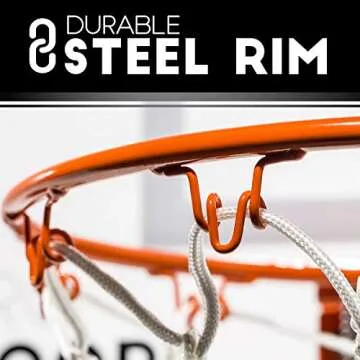 Indoor Mini Basketball Hoop - Fun for All Ages - 17.75" x 12"