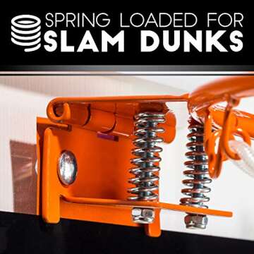 Indoor Mini Basketball Hoop - Fun for All Ages - 17.75" x 12"