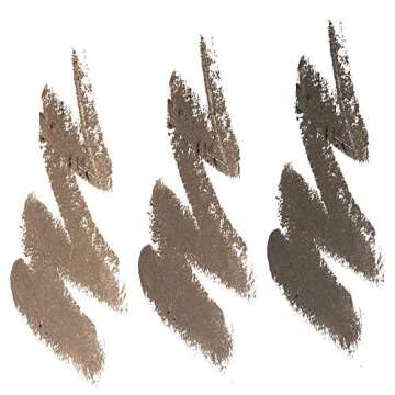 BaeBlu Cruelty Free Retractable Eyebrow Crayon, Vegan Non-Toxic Long Wear Brow Definer With Brush, D...