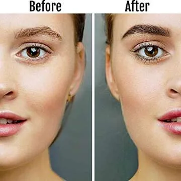 BaeBlu Cruelty Free Retractable Eyebrow Crayon, Vegan Non-Toxic Long Wear Brow Definer With Brush, Deep Brown Pen