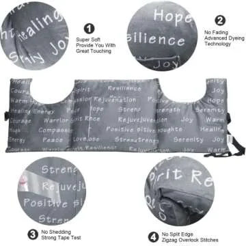 Post Mastectomy Pillow After Breast Cancer Surgery and Breast Reduction, Lumpectomy Chest Protector Pillow for Port Pacemaker and Heart Surgery Recovery