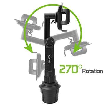 Cellet Cup Holder Phone Mount for Universal Smartphone Support