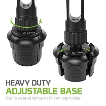 Cellet Cup Holder Phone Mount for Universal Smartphone Support