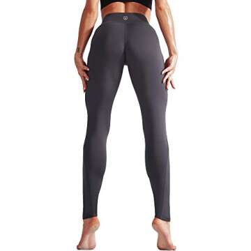NELEUS 3 Pack Tummy Control High Waist Running Workout Leggings,9017,Black,Grey,Red,US XL,EU 2XL