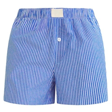 FaroDor Women’s Trendy Striped Lounge Shorts for Comfort