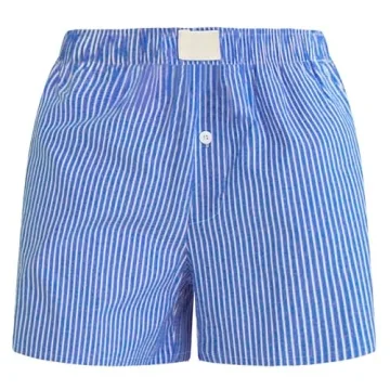 FaroDor Women’s Trendy Striped Lounge Shorts for Comfort