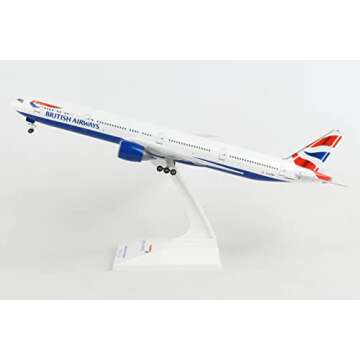 Daron Skymarks British Airways 777-300ER 1/200 with Gear Model Kit , White