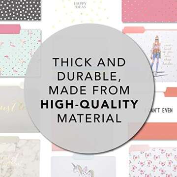 Graphique Designer “Very Important” File Folders | Set of 9 (3 Designs) | Letter Size Organizers | Decorative Office Supplies | Durable Coated Cardstock | Gold Foil Lettering | 1/3-Cut Tabs,Leopard