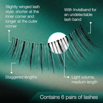 Ardell False Eyelashes Natural Lashes Babies Black - Lightweight, Short Length, Reusable Fake Lashes, 1 Pack